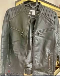 Leather jacket from Zara Japan