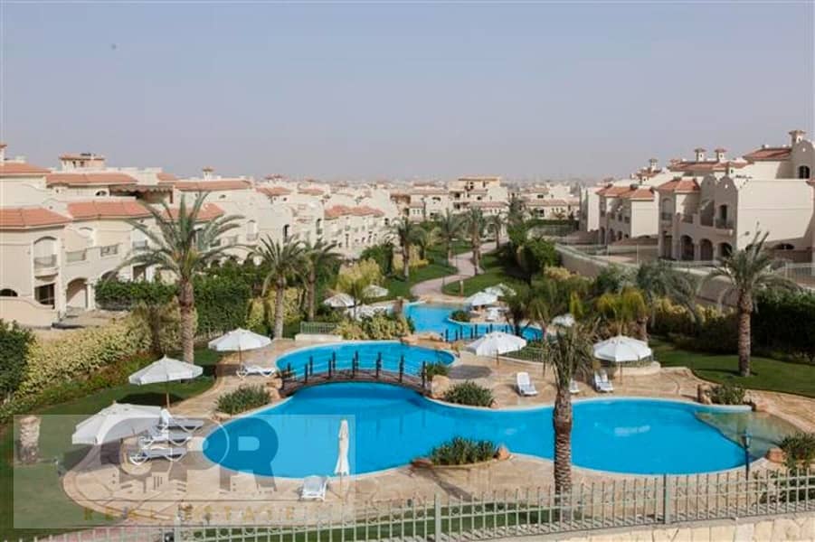 فيلا مميزة للبيع في الباتيو تاون من لافيستا التجمع الخامس Standalone Villa for sale in Patio Town compound by La Vista , Fifth Settlement 1