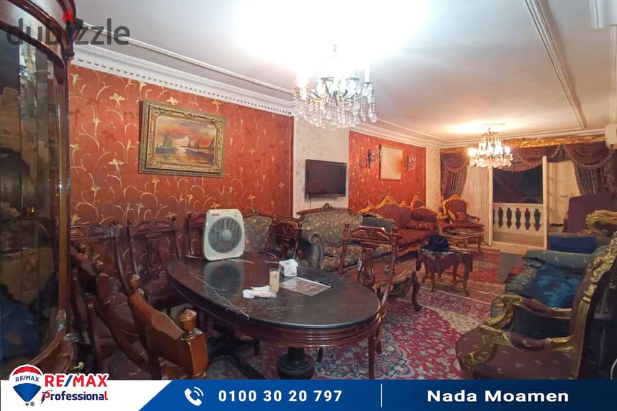 Apartment for sale 147 m net, Gianaclis (steps from Abu Qir Street) 1