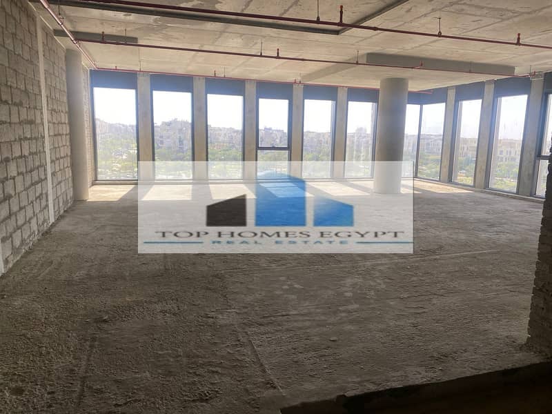 Office for rent 180 sqm in EDNC Sodic -5th Settlement / مكتب اداري للإيجار في سوديك - التجمع الخامس 1