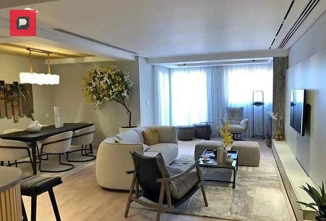 apartment 3-room for sale in La Vista El Shorouk at the first offering price, with installments over 7 years. The best view and location in the phase 1