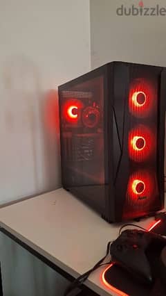 gaming pc. used only for 5 months. with boxes, warranty included