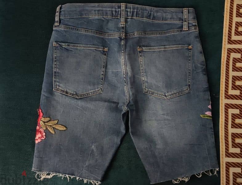 jeans short Top man شورت جينز براند توب مان 4