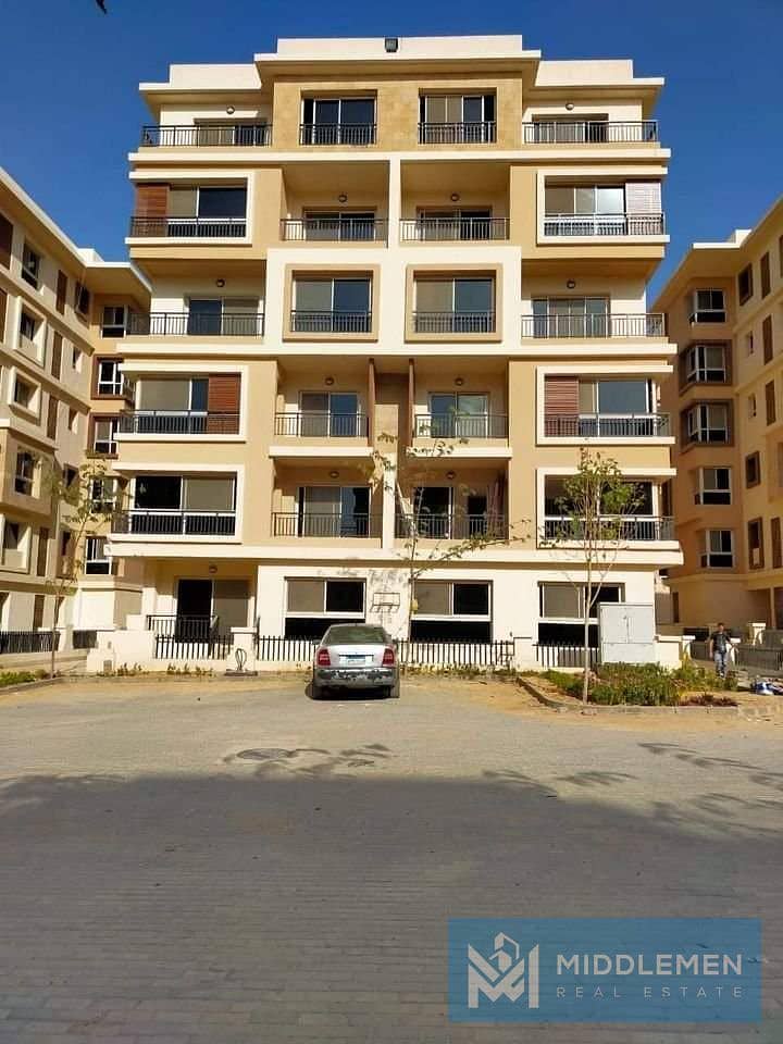 apartment for sale 121m delivered prime location , taj city new cairo 5