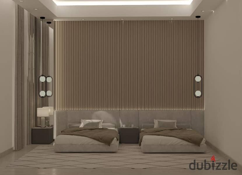 Receive your fully finished apartment with a double view in Old Sheikh Zayed, next to Cairo Gate, Emaar, in installments 2