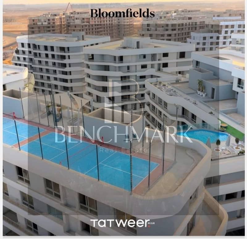 Apartment 3 bedrooms for sale, delivery soon, in Bloomfields Mostaqbal City, fully finished, ultra super lux, in installments over 10 years 9