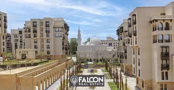 For sale, an apartment with immediate receipt, ultra super luxury finishing, in installments over 10 years and 10% down payment, in Al-Fustat Compound