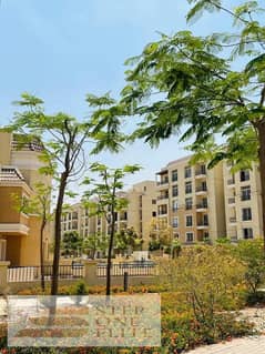 Apartment for sale with a private garden in installments in Sarai Compound, directly next to Madinaty