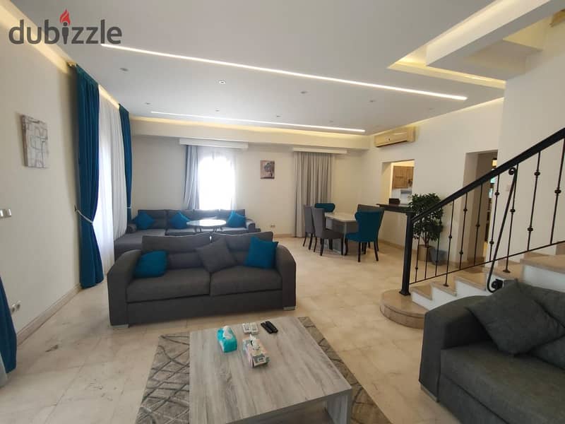 townhouse villa for rent in mivida emaar (new cairo) beside auc فيلا تاون هاوس ايجار بكمبوند ميفيدا اعمار التجمع الخامس 8