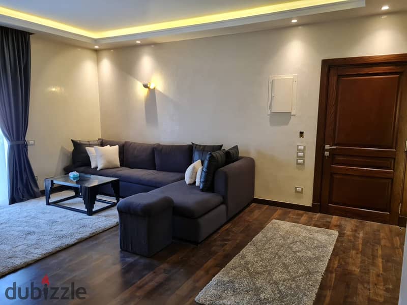 furnished studio for rent in hyde park compound - new cairo beside auc ستديو ايجار مفروش بكمبوند هايد بارك التجمع - مدد طويلة 0