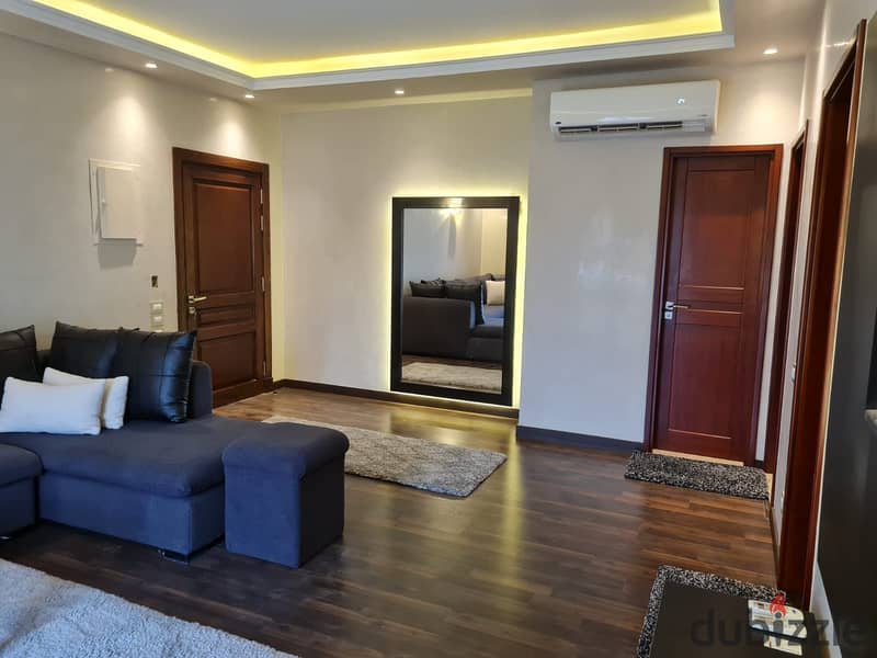 furnished studio for rent in hyde park compound - new cairo beside auc ستديو ايجار مفروش بكمبوند هايد بارك التجمع - مدد طويلة 1