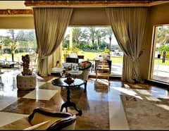 Chic Fully furnished standalone villa for rent in Katameya Dunes,  GOLF VIEW 0