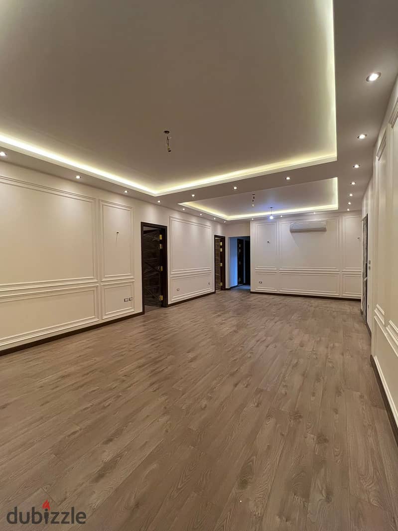 Apartment for rent (4 bedrooms) in Lake View Residents Compound  ( kitchen, appliances and air conditioners ) Fifth Settlement - New Cairo 3