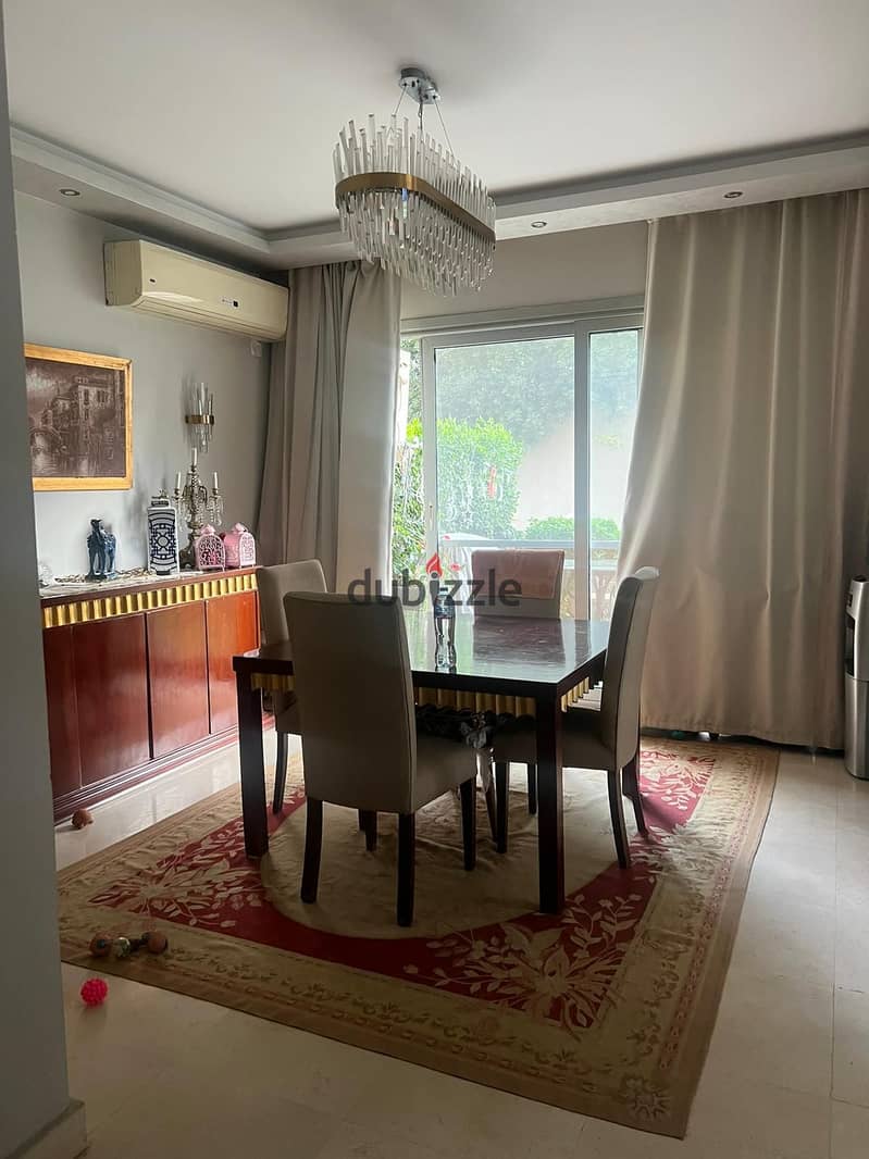 for sale . . elegant duplex with garden in village gate compound near to auc (new cairo) دوبلكس للبيع مميز بكمبوند فيلدج جيت بالم هيلز التجمع الخامس 2