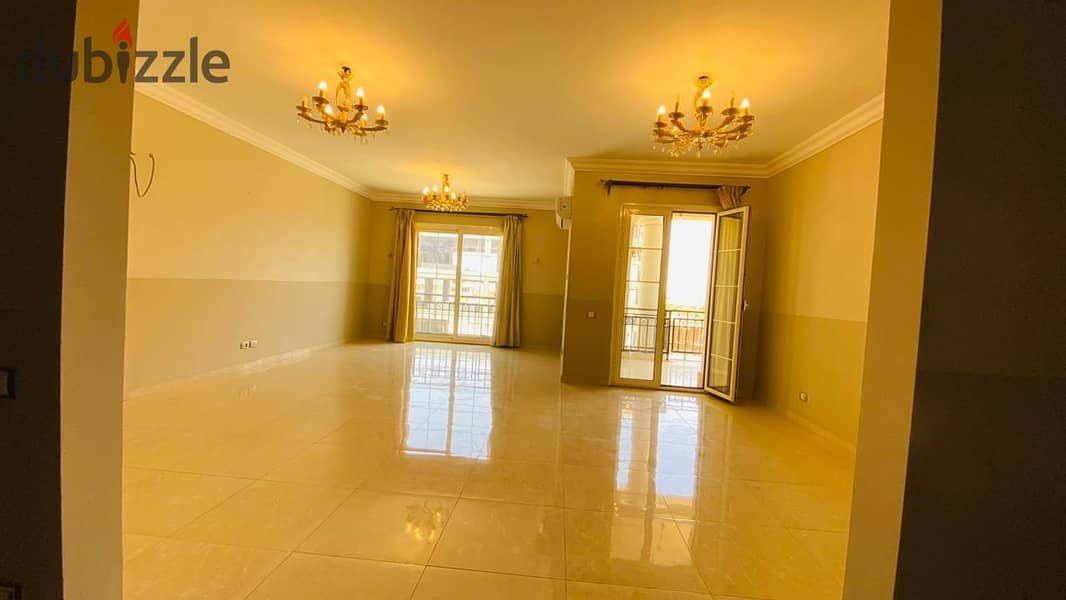 Apartment for rent in Regence Park Compound semi-furnished (with kitchen and ACs) 4 bedrooms view on landscape 4