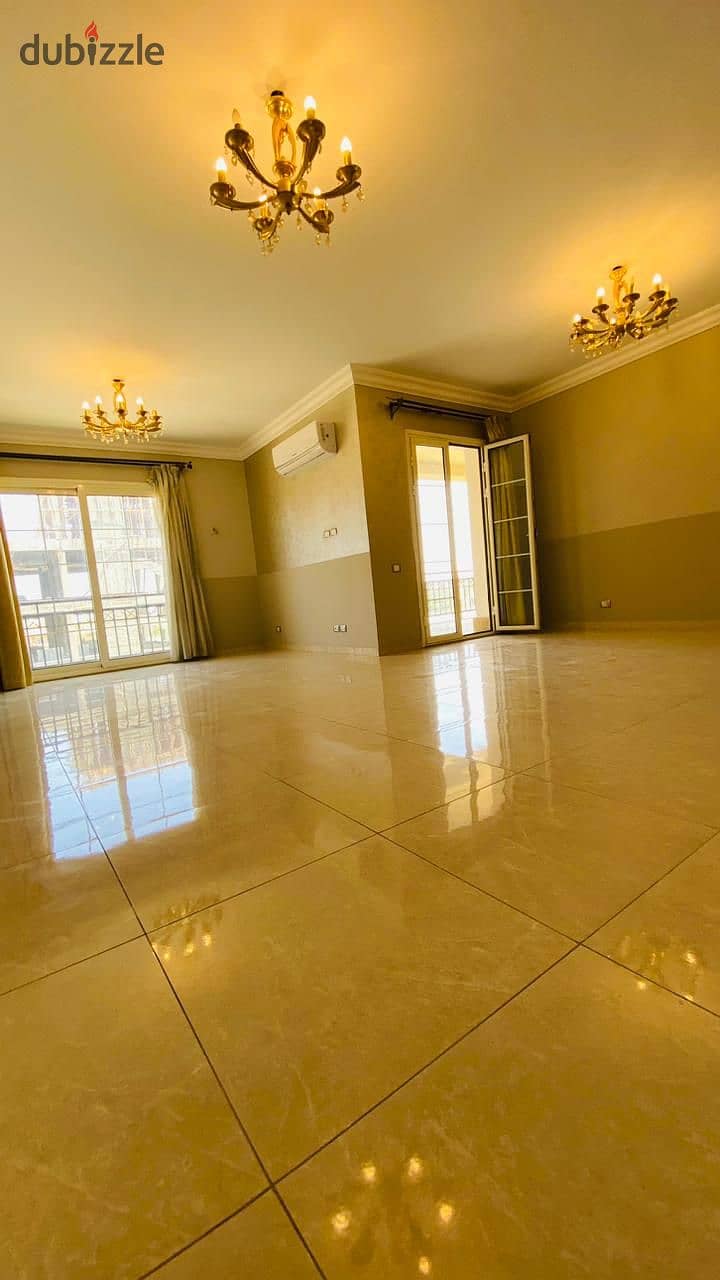 Apartment for rent in Regence Park Compound semi-furnished (with kitchen and ACs) 4 bedrooms view on landscape 9