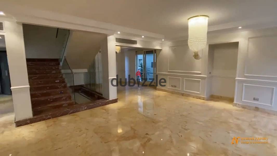 Villa for rent in Cairo Festival City Compound with swimming pool prime location 7