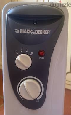 بلاك اند ديكر دفاية زيت ٩-ريشه Black & Decker Oil Heater 9-f