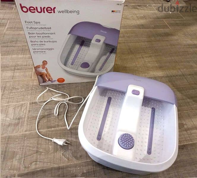 Beurer foot spa fb12 جهاز فوت سبا مساج للقدمين 1