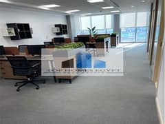 Office for rent 120 sqm fully finished with ACs in a prime location in South 90th /  مكتب إداري للإيجار متشطب بالتكييفات بموقع مميز - التسعين الجنوبي