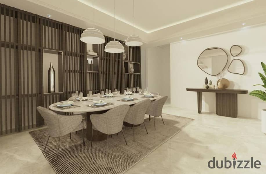 Super deluxe finished apartment near Al-Jazira Club with a distinctive division and 8-year installments 5