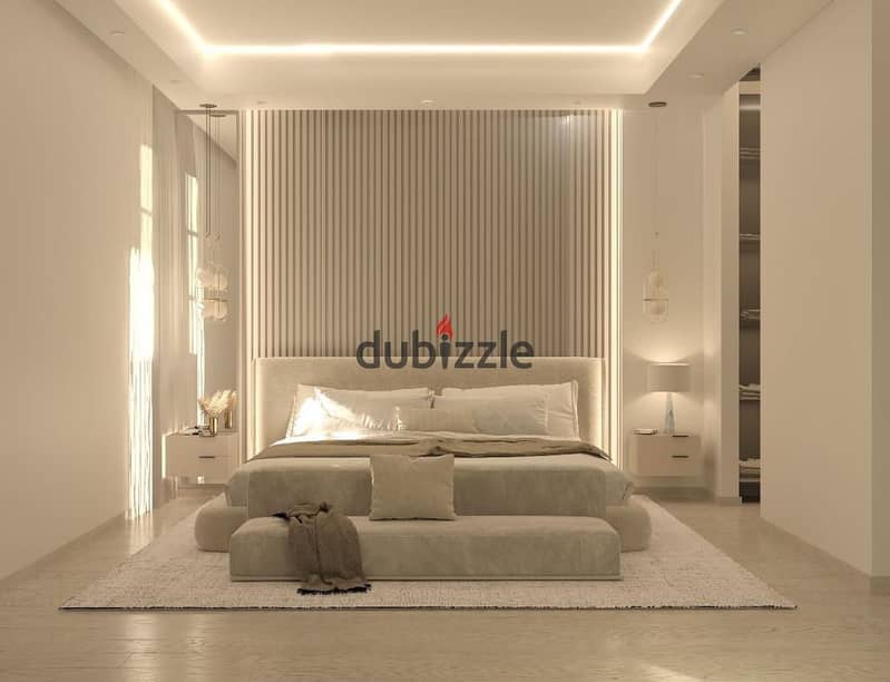 Super deluxe finished apartment near Al-Jazira Club with a distinctive division and 8-year installments 16