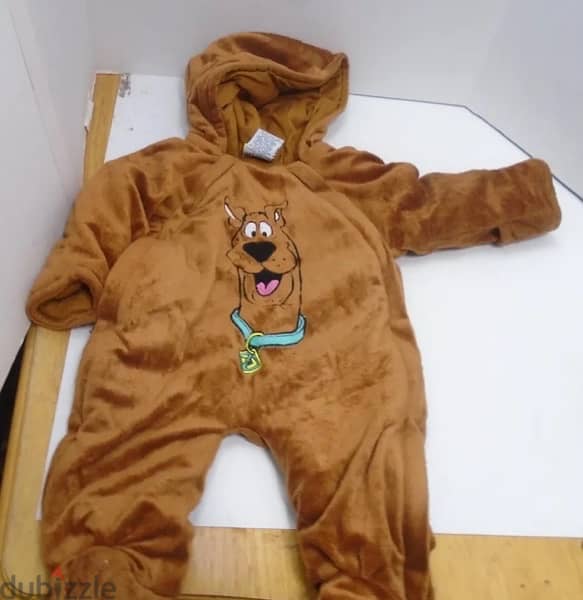 Infant Size to 6 Months Scooby Doo Snow Suit Pram Costume Halloween 3