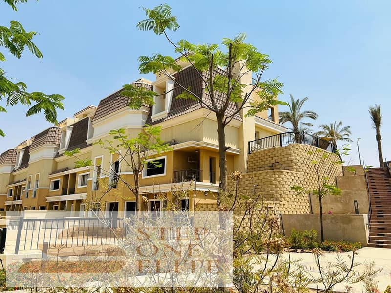 S Villa for sale in installments without interest in Saray Compound in the Fifth Settlement 0