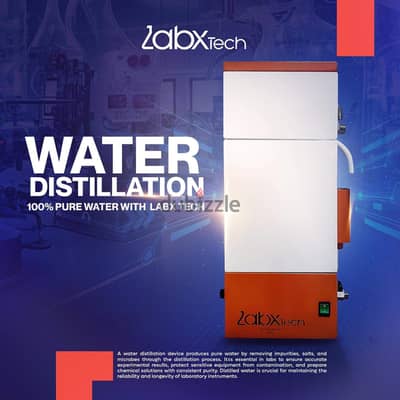 جهاز التقطير المائي من لابكس تك Water Distillation from Labx Tech