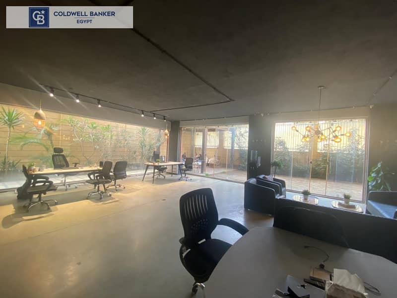 Office with Industrial Design - Garden - Rent- Prime Location 11