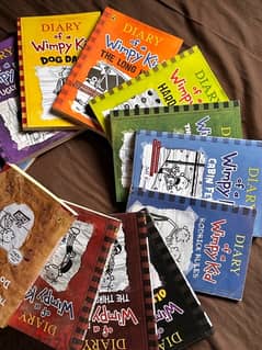 FULL SET of diary of wimpy kid