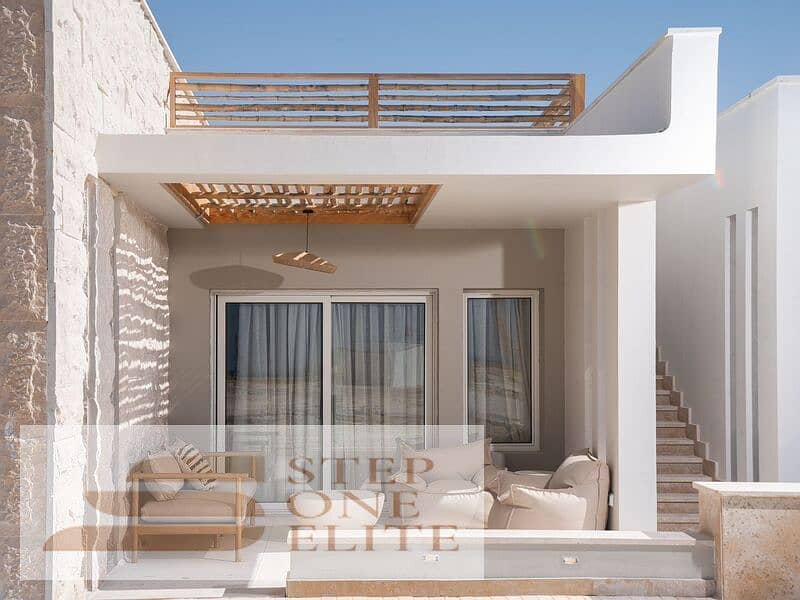 Chalet for sale in installments (ultra super deluxe finishing) in Ras El Hekma, North Coast 13