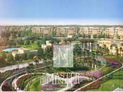 Fully Finished Apartment with private garden in installments over 4 years ready to move for sale in Mivida Compound New Cairo