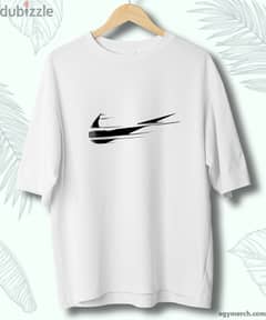 Black Swoosh - Oversized T-Shirt