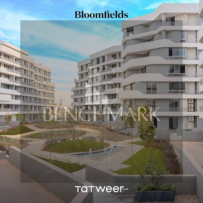 Apartment Duplex for sale 4Bdr corner finished delivery soon installments 10 years limited period Bloomfields Compound New Cairo Madinaty Tatweer Misr 7