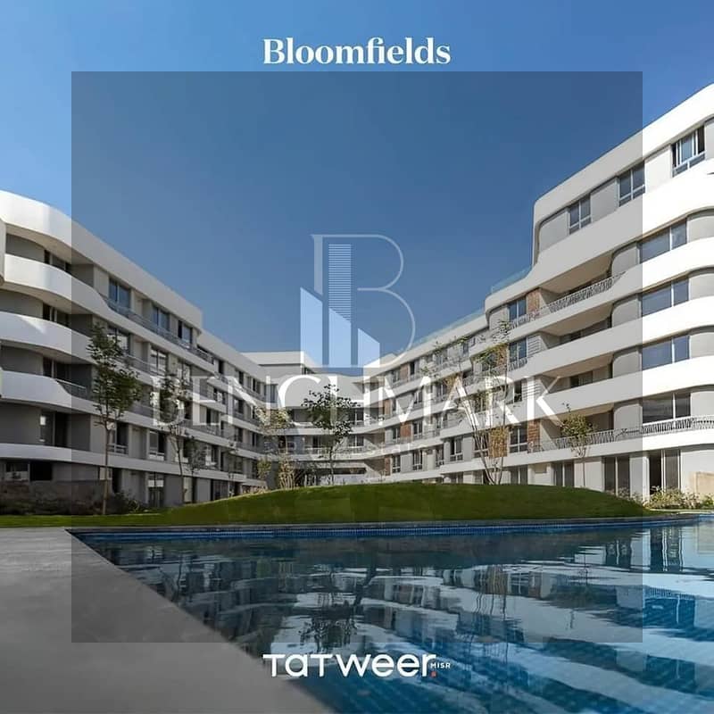 Apartment Duplex for sale 4Bdr corner finished delivery soon installments 10 years limited period Bloomfields Compound New Cairo Madinaty Tatweer Misr 10