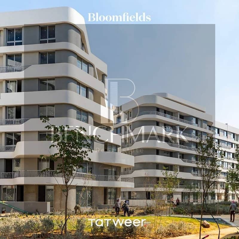 Apartment Duplex for sale 4Bdr corner finished delivery soon installments 10 years limited period Bloomfields Compound New Cairo Madinaty Tatweer Misr 11