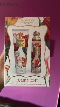 EMPER Flower's Secret Tulip Night Mist 250ml and Lotion 250ml (new)