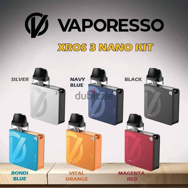 فابوريسو اكس روس 3 نانو فيب جديد متبرشم Vaporesso XROS 3 Nano vape now 2