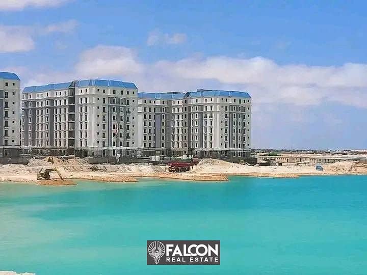 Receive now “Apartment 134m” ((Bahary Road)) fully finished and a distinctive view on the Crystal Lagoon in installments over 12 years 0