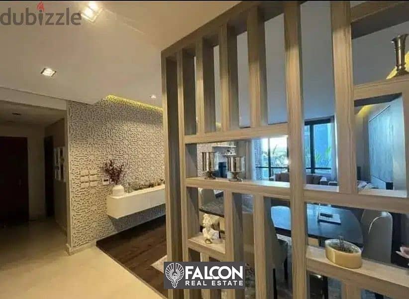 A luxurious apartment with a private garden fully finished, immediate receipt, ready to move in El Patio 7 Compound - Fifth Settlement - New Cairo 11