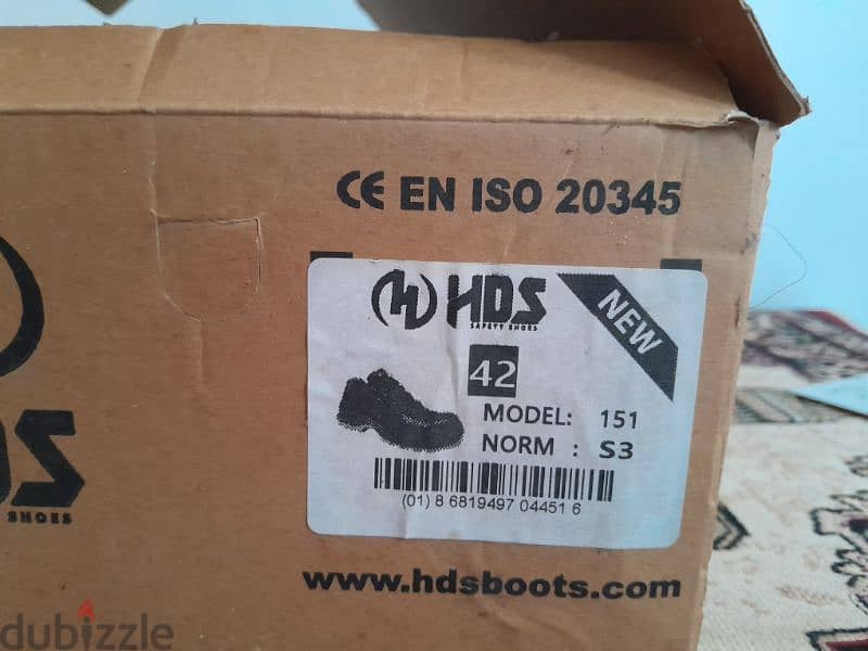 حذاء سيفتي مودرن (HDS Model 151 S3) 4