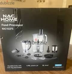 Nac Home Food Processor