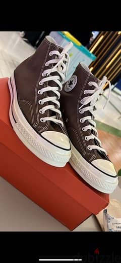 new brown original converse shoes for saleجزمة كونفرس للبيع