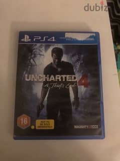 UNCHARTED 4 a thief’s end Ps4