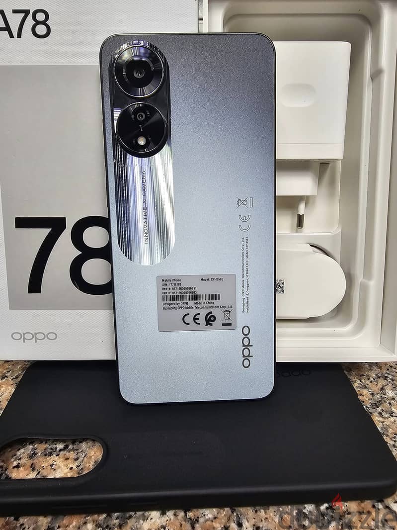 هاتف oppo a78 جديد 0