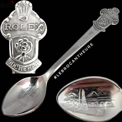 Rolex Cuillère Collector Spoon Bucherer Switzerland Genève