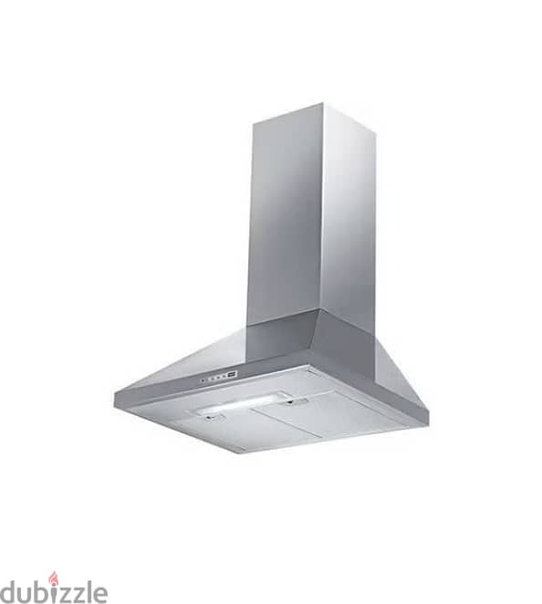 Bompani Chimney Hood Pyramid Stainless Steel Color 60cm - شفاط المدخن 0