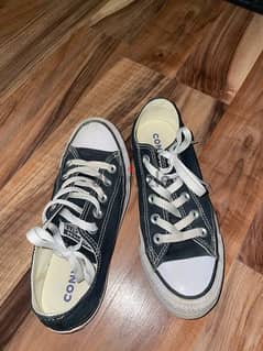 Original black converse in a very good condition, size 36