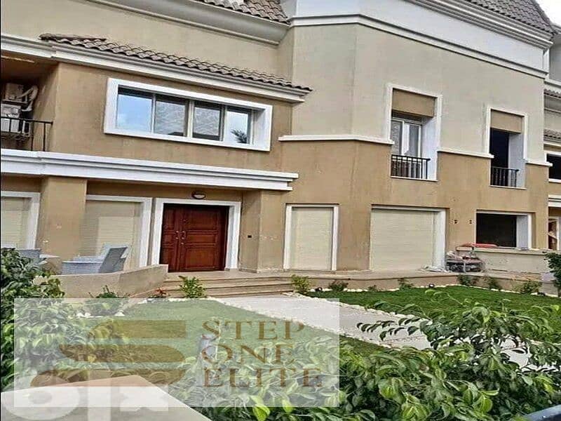 Villa for sale at the price of an apartment in New Cairo, Sur x Sur Madinaty 6